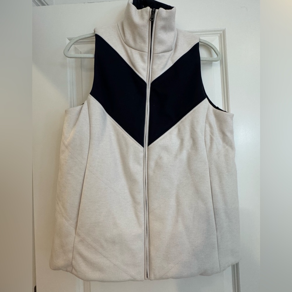 Tuckernuck Cream & Navy Reversible Vest